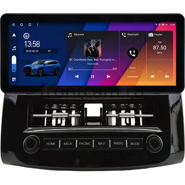Nissan Sylphy 3 (B17) 2012-2020 12.3 дюйма Canbox M-Line 7710-0574 на Android 10 (4G-SIM, 2/32, DSP, QLed) Audi Style