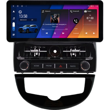 Nissan Pulsar 6 (C13) 2014-2018 12.3 дюйма Canbox H-Line 7816-0578 на Android 10 (4G-SIM, 4/32, DSP, QLed) Audi Style