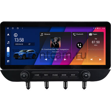 Nissan Quest 3 2006-2009 12.3 дюйма Canbox M-Line 7710-0625 на Android 10 (4G-SIM, 2/32, DSP, QLed) Audi Style