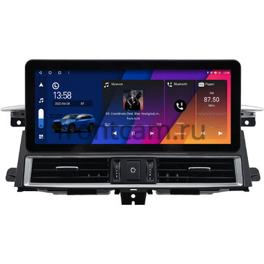 Infiniti QX56 2010-2013, QX80 2013-2020 (Тип B, для авто с кнопкой TEL, can BSJ) 12.3 дюйма Canbox M-Line 7710-0724 на Android 10 (4G-SIM, 2/32, DSP, QLed) Audi Style