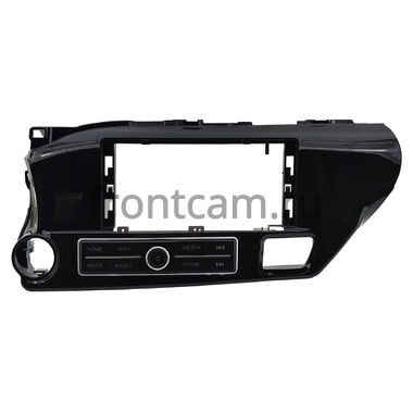 Toyota Hilux 8 2015-2026 (для авто без усилителя, левый руль) 12.3 дюйма Canbox H-Line 4410-0727 на Android 14 (4G-SIM, 4/64, DSP, QLed) Lexus Style