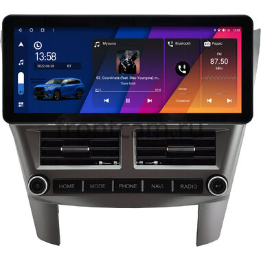 Subaru Legacy 5, Outback 4 2009-2014 (серебро, левый руль) 12.3 дюйма Canbox H-Line 7816-0732 на Android 10 (4G-SIM, 4/32, DSP, QLed) Audi Style