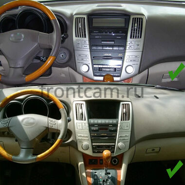 Lexus RX 300, RX 330, RX 350, RX 400h 2003-2009 (для авто любой комплектации, золотистая) 12.3 дюйма Canbox H-Line 4411-0769 на Android 14 (4G-SIM, 6/128, DSP, QLed) Lexus Style