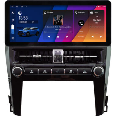 Toyota Camry XV55 2014-2018 12.3 дюйма Canbox H-Line 7817-0823 на Android 10 (4G-SIM, 4/64, DSP, QLed) Audi Style