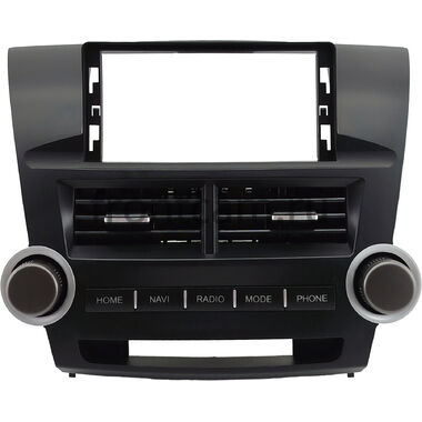 Toyota Highlander 2 (U40) 2007-2013 12.3 дюйма Canbox H-Line 4412-0855 на Android 14 (4G-SIM, 8/128, DSP, QLed) Lexus Style