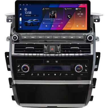 Infiniti QX56 2010-2013, QX80 2013-2020 (для любой комплектации) 12.3 дюйма Canbox H-Line 7816-0885 на Android 10 (4G-SIM, 4/32, DSP, QLed) Audi Style