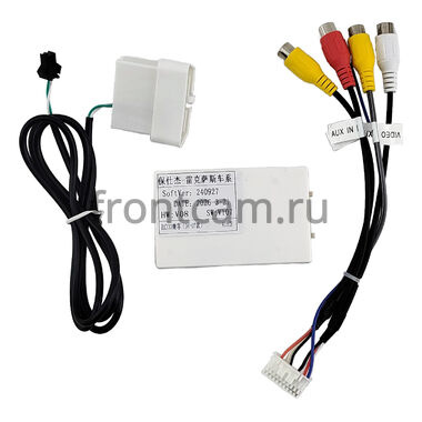 Lexus RX 300, RX 330, RX 350, RX 400h 2003-2009 (для любой комплектации, золотистая) 12.3 дюйма Canbox H-Line 4410-0932 на Android 14 (4G-SIM, 4/64, DSP, QLed) Lexus Style