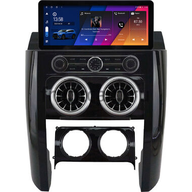 Land Rover Discovery 3 2004-2009 (черная, глянцевая) 12.3 дюйма Canbox M-Line 7710-0969 на Android 10 (4G-SIM, 2/32, DSP, QLed) Audi Style