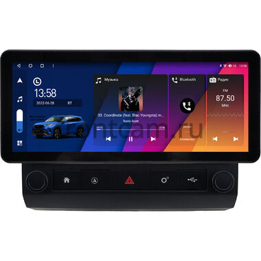 Toyota Land Cruiser 70 2007-2026 12.3 дюйма Canbox H-Line 7819-0996 на Android 10 (4G-SIM, 8/256, DSP, QLed) Audi Style