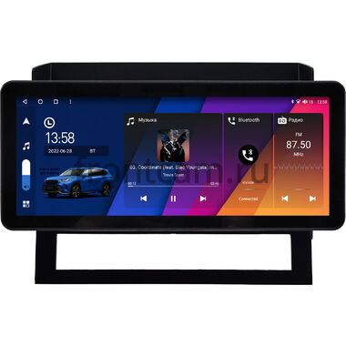 Toyota Land Cruiser 200 2016-2021 (для авто с JBL Synthesis) 12.3 дюйма Canbox H-Line 7818-1296 на Android 10 (4G-SIM, 6/128, DSP, QLed) Audi Style