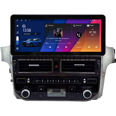 Lexus GX 460 2009-2023 (Тип A+В, Вид 2) 12.3 дюйма Canbox H-Line 7819-1299 на Android 10 (4G-SIM, 8/256, DSP, QLed) Audi Style