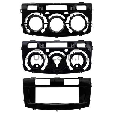 Toyota Fortuner, Hilux 7 2004-2015 (с кондиционером или климат-контролем) 12.3 дюйма Canbox M-Line 7811-1950 на Android 10 (4G-SIM, 2/32, DSP, QLed) BMW Style