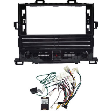 Рамка RM-2297 под магнитолу 12.3 дюйма для Toyota Alphard 2, Vellfire 2008-2015 (для авто без усилителя)