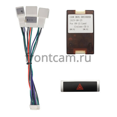 Toyota Land Cruiser 200 2010-2012 (тип А) 12.3 дюйма Canbox GT1232-3043 на Android 10 (CarPlay, 2/32, DSP, QLed) Mercedes Style