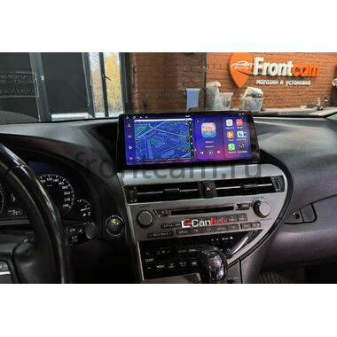 Lexus RX 270, RX 350, RX 450h 2008-2015 (вид 5, тип D, can RZC) 12.3 дюйма Canbox H-Line 7819-0079 на Android 10 (4G-SIM, 8/256, DSP, QLed) Audi Style
