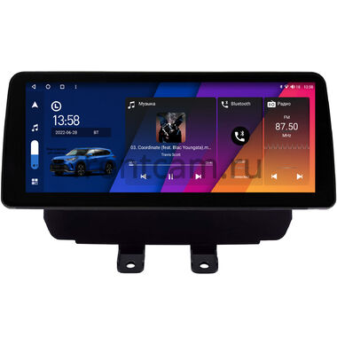 Mazda Demio 4 (DJ), CX-3, 2 (DJ) 2014-2024 12.3 дюйма Canbox H-Line 7813-0181 на Android 10 (4G-SIM, 4/32, DSP, QLed) BMW Style