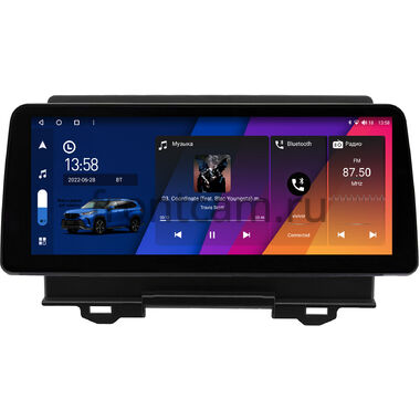 Honda Vezel 2, HR-V 3 (2021-2024) 12,3 дюйма Canbox H-Line 7813-0182 на Android 10 (4G-SIM, 4/32, DSP, QLed) BMW Style