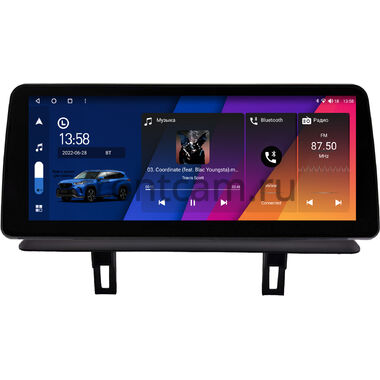 BMW 1 (E81/E82) 2004-2014 12.3 дюйма Canbox H-Line 7813-0480 на Android 10 (4G-SIM, 4/32, DSP, QLed) BMW Style