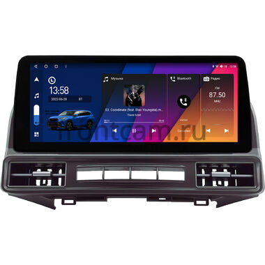 Toyota Venza 2008-2017 12.3 дюйма Canbox H-Line 7814-0522 на Android 10 (4G-SIM, 4/64, DSP, QLed) BMW Style
