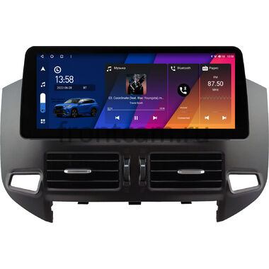 Mitsubishi Pajero 4 2006-2011 (Тип A, Вид 2) 12.3 дюйма Canbox M-Line 7812-0544 на Android 10 (4G-SIM, 4/64, DSP, QLed) BMW Style
