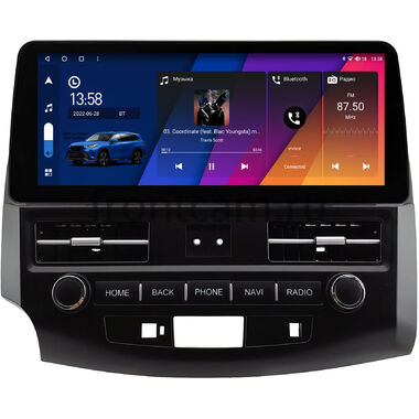 Mitsubishi Outlander XL 2005-2013 12.3 дюйма Canbox H-Line 7814-0573 на Android 10 (4G-SIM, 4/64, DSP, QLed) BMW Style