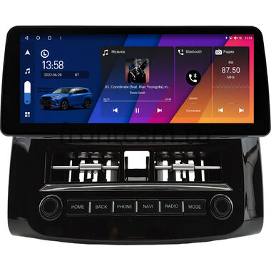 Nissan Sylphy 3 (B17) 2012-2020 12.3 дюйма Canbox H-Line 7814-0574 на Android 10 (4G-SIM, 4/64, DSP, QLed) BMW Style