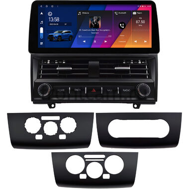 Nissan Tiida 2004-2013 (Тип 2, цвет черный) 12.3 дюйма Canbox M-Line 7811-0592 на Android 10 (4G-SIM, 2/32, DSP, QLed) BMW Style