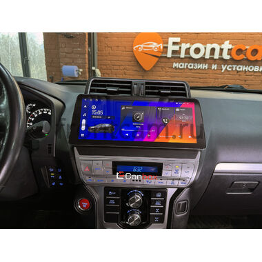 Toyota Land Cruiser Prado 150 2017-2024 12.3 дюйма Canbox PRO-Line 4313-0636 на Android 13 (4G-SIM, 12/256, DSP, QLed) Audi Style