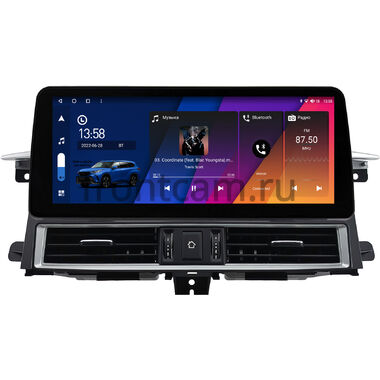 Infiniti QX56 2010-2013, QX80 2013-2020 (Тип B, для авто с кнопкой TEL, can BSJ) 12.3 дюйма Canbox H-Line 7813-0724 на Android 10 (4G-SIM, 4/32, DSP, QLed) BMW Style