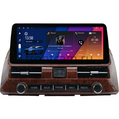 Toyota Camry XV30 2001-2006 (под дерево) 12.3 дюйма Canbox H-Line 7814-0767 на Android 10 (4G-SIM, 4/64, DSP, QLed) BMW Style