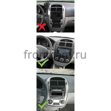 Kia Cerato 2003-2006 (Вид 1) 12.3 дюйма Canbox PRO-Line 4318-0778 на Android 13 (4G-SIM, 12/256, DSP, QLed) Lexus Style