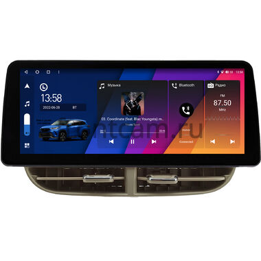Fiat 500 2 2007-2015 12.3 дюйма Canbox H-Line 7814-0822 на Android 10 (4G-SIM, 4/64, DSP, QLed) BMW Style
