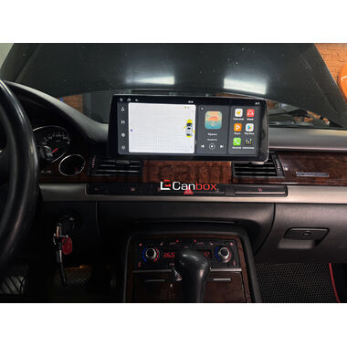 Audi A8 (D3) 2002-2007 12.3 дюйма Canbox H-Line 7863-0841 на Android 10 (4G-SIM, 8/256, DSP, QLed) Mercedes Style