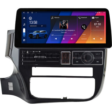 Mitsubishi Outlander 3 2012-2024 12.3 дюйма Canbox M-Line 7812-0875 на Android 10 (4G-SIM, 4/64, DSP, QLed) BMW Style