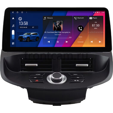 Ford Fiesta (Mk6) 2008-2019 (черная) 12.3 дюйма Canbox H-Line 7814-0947 на Android 10 (4G-SIM, 4/64, DSP, QLed) BMW Style