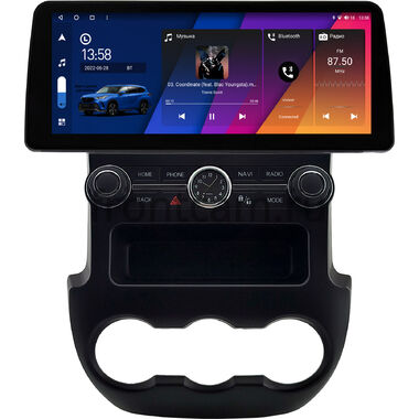 Ford Ranger 3 2011-2015 12.3 дюйма Canbox M-Line 7811-0982 на Android 10 (4G-SIM, 2/32, DSP, QLed) BMW Style