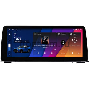 BMW 7 (G11 / G12) 2015-2022 12.3 дюйма Canbox H-Line 7815-1096 на Android 10 (4G-SIM, 6/128, DSP, QLed) BMW Style