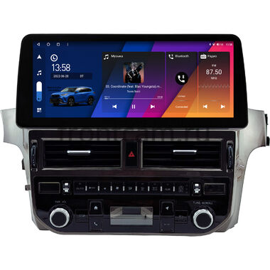 Lexus GX 460 2009-2023 (Тип A+В, Вид 2) 12.3 дюйма Canbox H-Line 7815-1299 на Android 10 (4G-SIM, 6/128, DSP, QLed) BMW Style