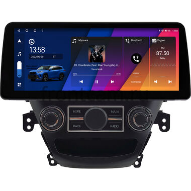 Hyundai Elantra 5 (MD), Avante 5 2010-2015 12.3 дюйма Canbox H-Line 7813-1538 на Android 10 (4G-SIM, 4/32, DSP, QLed) BMW Style