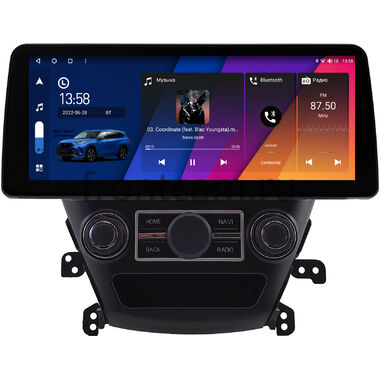 Hyundai Elantra 5 (MD) 2013-2016 12.3 дюйма Canbox H-Line 7814-1565 на Android 10 (4G-SIM, 4/64, DSP, QLed) BMW Style