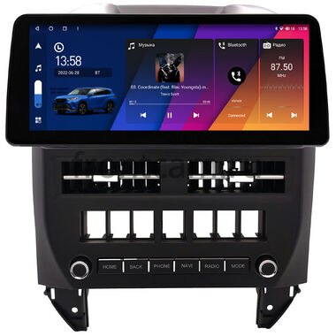 Volkswagen Polo 4 2001-2009 (черная)  12.3 дюйма Canbox M-Line 7812-1612 на Android 10 (4G-SIM, 4/64, DSP, QLed) BMW Style