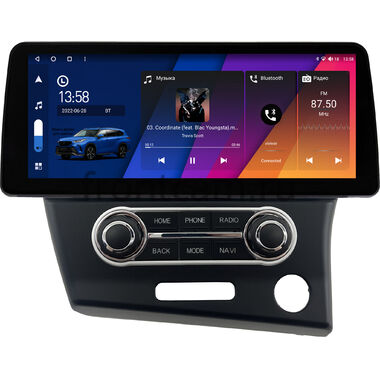 Honda CR-Z 2010-2016 12.3 дюйма Canbox M-Line 7812-1620 на Android 10 (4G-SIM, 4/64, DSP, QLed) BMW Style