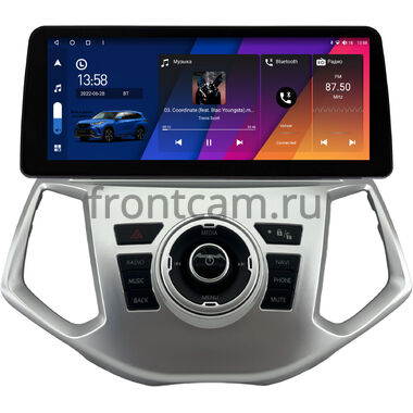 Ford Ecosport 2014-2018 (серебряная) 12.3 дюйма Canbox H-Line 7813-1636 на Android 10 (4G-SIM, 4/32, DSP, QLed) BMW Style