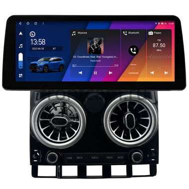 Volkswagen Touareg 2002-2010 (глянцевая) 12.3 дюйма Canbox H-Line 7814-1640 на Android 10 (4G-SIM, 4/64, DSP, QLed) BMW Style