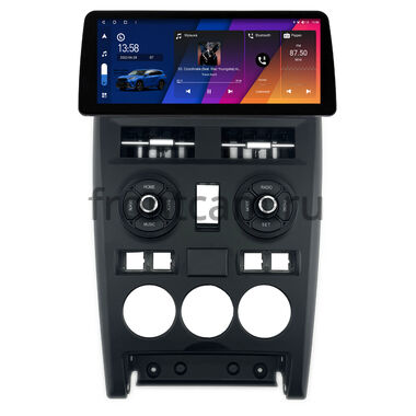 Lada Priora 2007-2013 (черная, матовая) 12.3 дюйма Canbox H-Line 7813-1644 на Android 10 (4G-SIM, 4/32, DSP, QLed) BMW Style