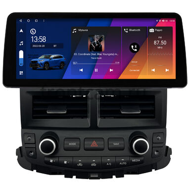 Toyota Crown (S200) 2008-2012 (для авто без монитора) 12.3 дюйма Canbox M-Line 7812-1662 на Android 10 (4G-SIM, 4/64, DSP, QLed) BMW Style