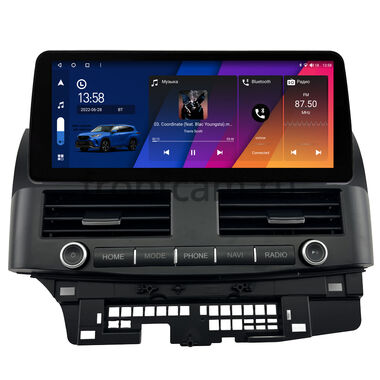 Mitsubishi Lancer 10 2007-2017 12.3 дюйма Canbox M-Line 7812-1663 на Android 10 (4G-SIM, 4/64, DSP, QLed) BMW Style