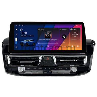 Toyota RAV4 4 (XA40) 2012-2019 (вид 1) 12.3 дюйма Canbox H-Line 7814-1667 на Android 10 (4G-SIM, 4/64, DSP, QLed) BMW Style
