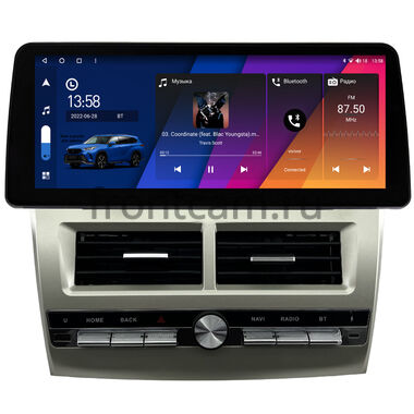 Toyota Camry XV40 2006-2011 (вид 2)  12.3 дюйма Canbox H-Line 7813-1670 на Android 10 (4G-SIM, 4/32, DSP, QLed) BMW Style