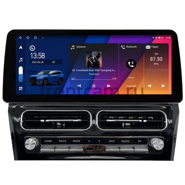 Toyota Camry XV50 2011-2014, Camry XV55 2014-2018 (вид 1)  12.3 дюйма Canbox H-Line 7810-1672 на Android 10 (4G-SIM, 8/256, DSP, QLed) BMW Style